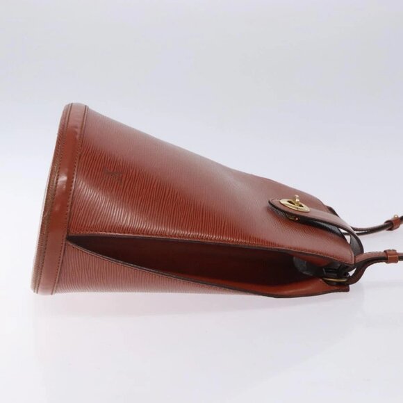 LOUIS VUITTON Epi Cluny Shoulder Bag Brown M52253 LV Auth BA3869 - Picture 4 of 15